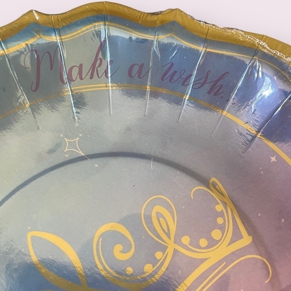 Disney Princess Cinderella Birthday Party Supplies Napkins Paper Plates Set New - Picture 6 of 6